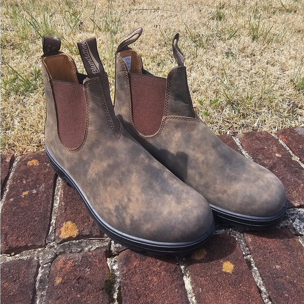Blundstone 585 Classic Chelsea Boots Rustic Brown Men’s US 11.5 AU 10.5 NIB